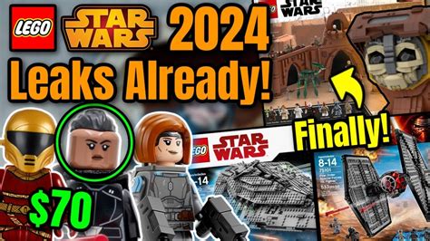 Every LEGO Star Wars 2024 Set Leak & Rumor So Far (UPDATED)